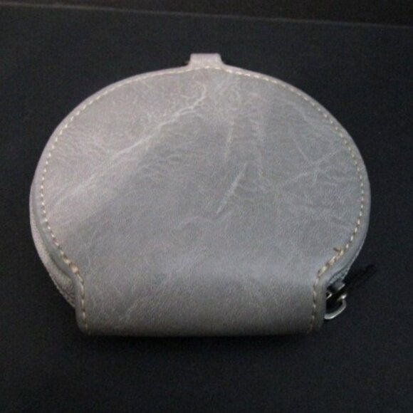 GRAY WRANGLER COIN PURSE 3.5" Diameter - Picture 3 of 5